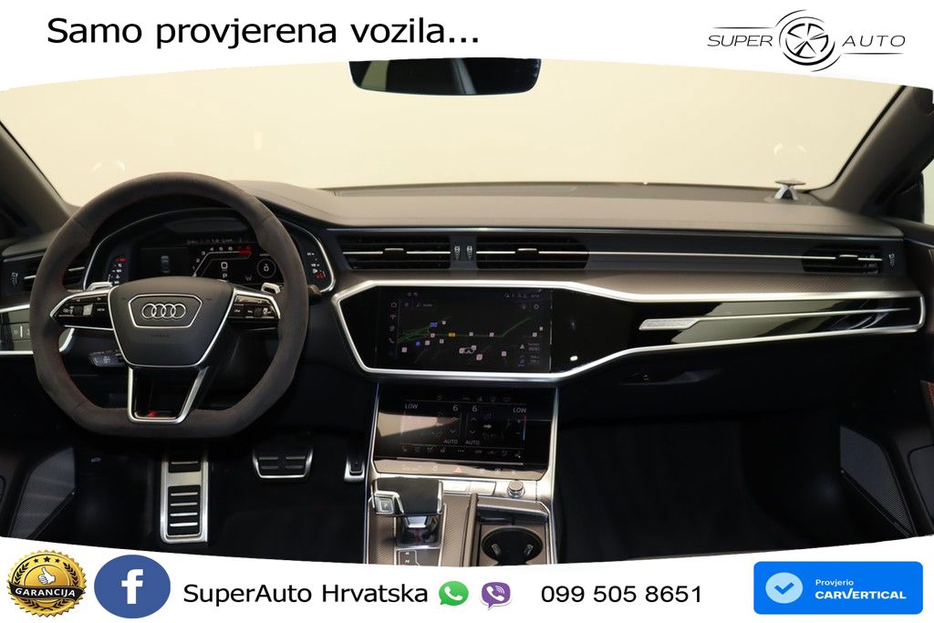 Audi RS7 4.0 TFSI V8 performance (630 KS) quattro tiptronic MATRIX+GR SJED+KAM