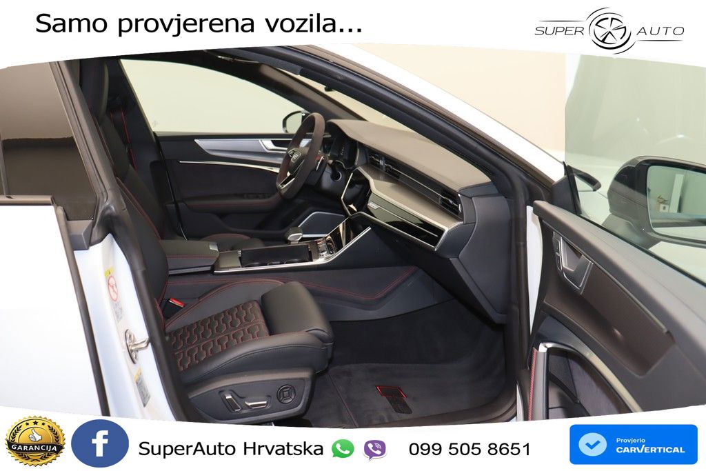 Audi RS7 4.0 TFSI V8 performance (630 KS) quattro tiptronic MATRIX+GR SJED+KAM