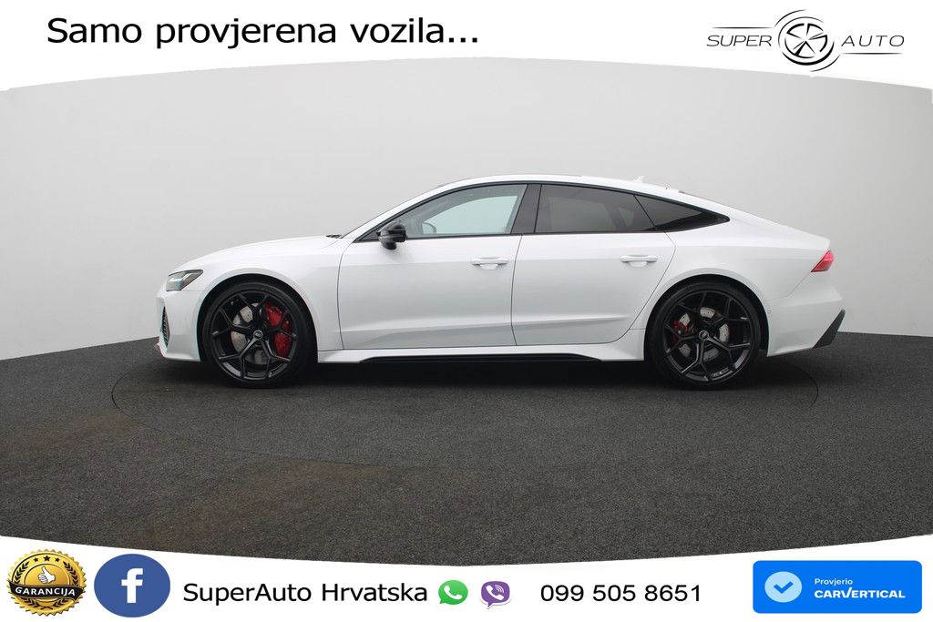 Audi RS7 4.0 TFSI V8 performance (630 KS) quattro tiptronic MATRIX+GR SJED+KAM