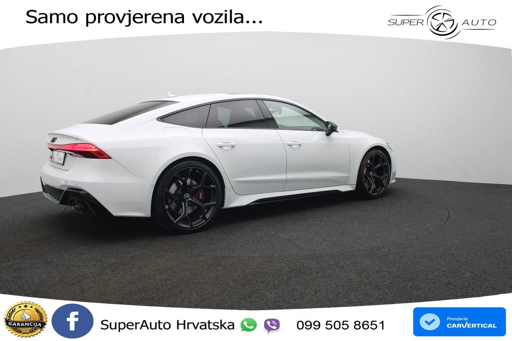 Audi RS7 4.0 TFSI V8 performance (630 KS) quattro tiptronic MATRIX+GR SJED+KAM