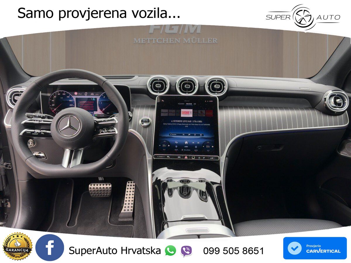 Mercedes GLC 300d (269 KS) 4MATIC 9G-TRONIC ACC+HEAD+GR SJED+360+PANO