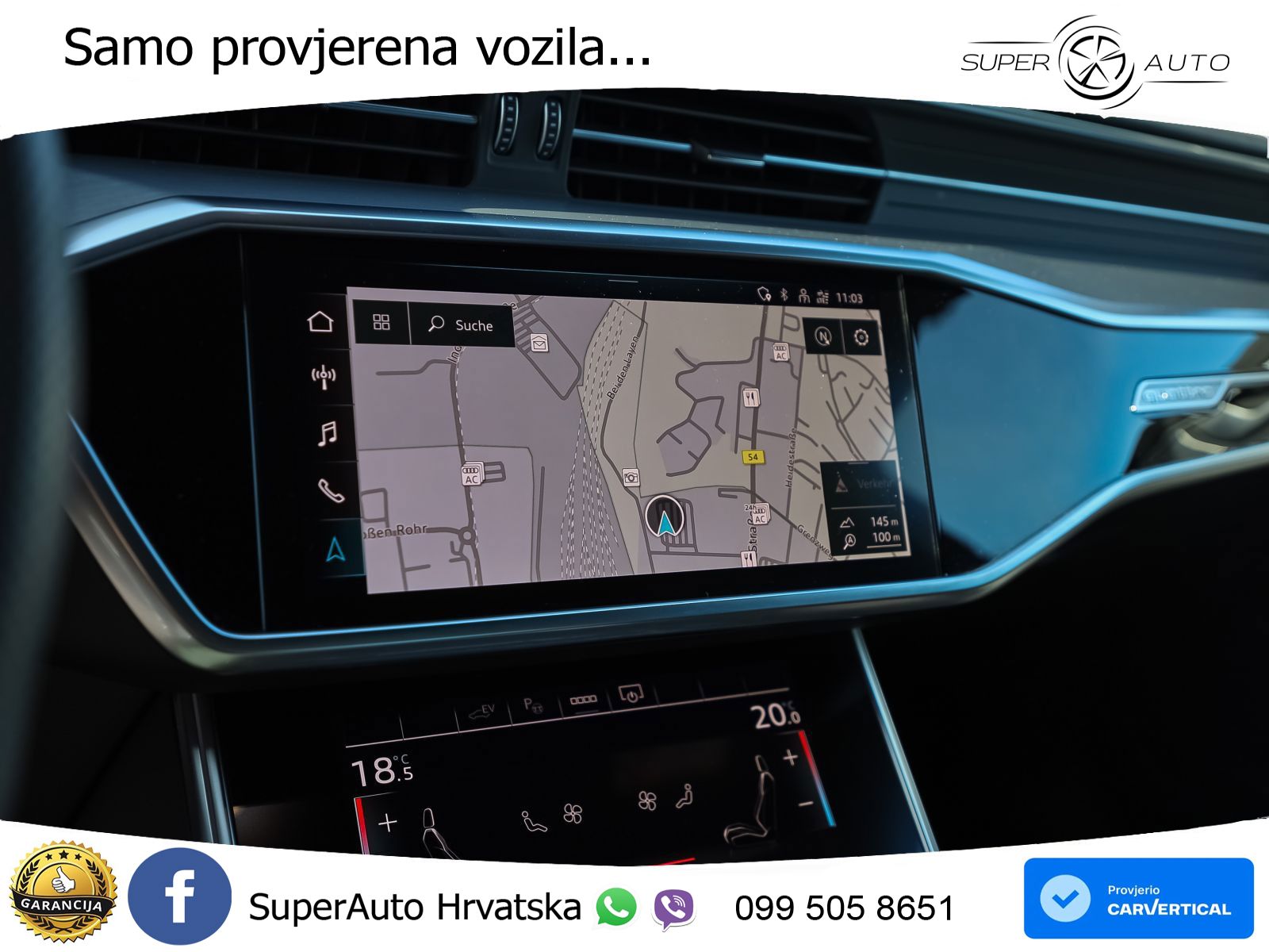 Audi A6 55 TFSIe (367 KS) quattro ultra S tronic S line LED+GR SJED+ACC