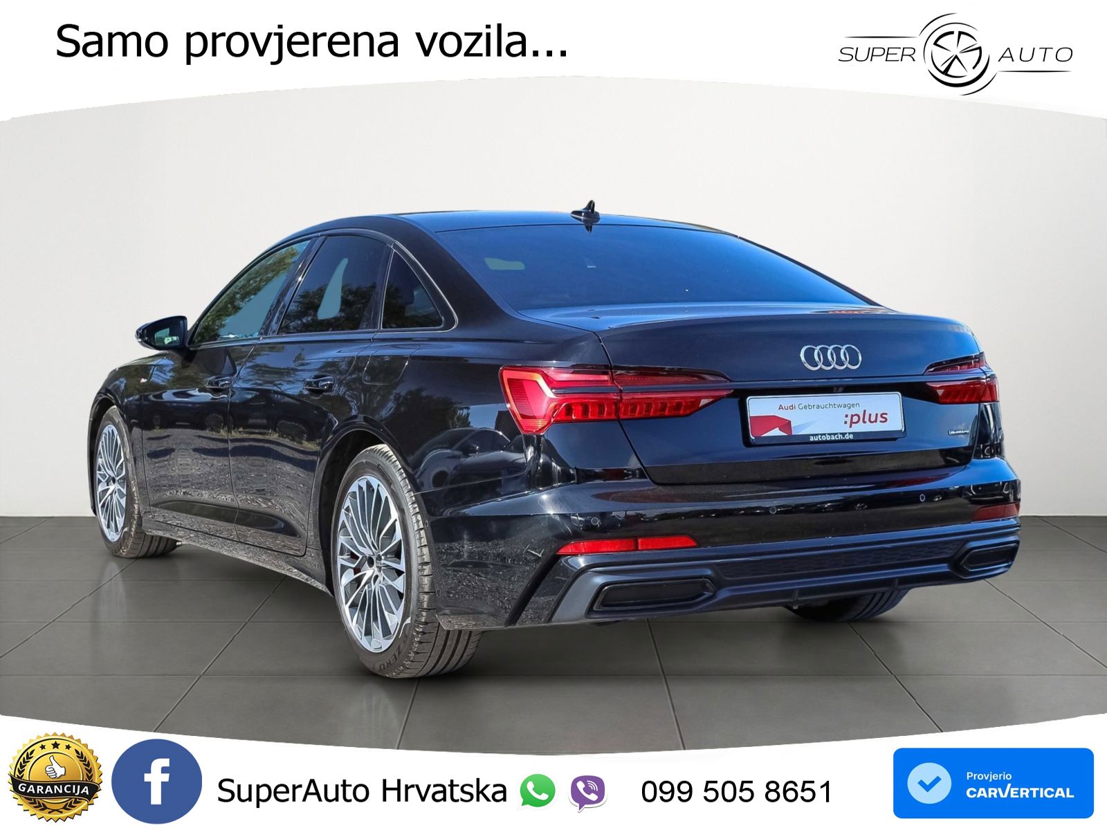 Audi A6 55 TFSIe (367 KS) quattro ultra S tronic S line LED+GR SJED+ACC