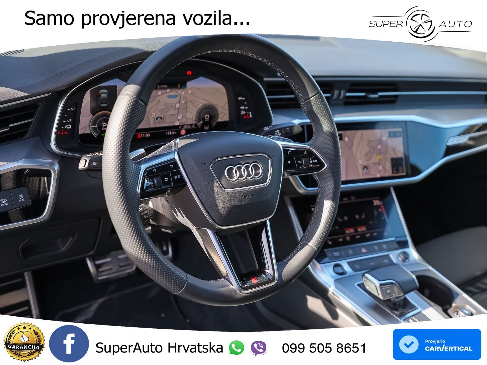 Audi A6 55 TFSIe (367 KS) quattro ultra S tronic S line LED+GR SJED+ACC