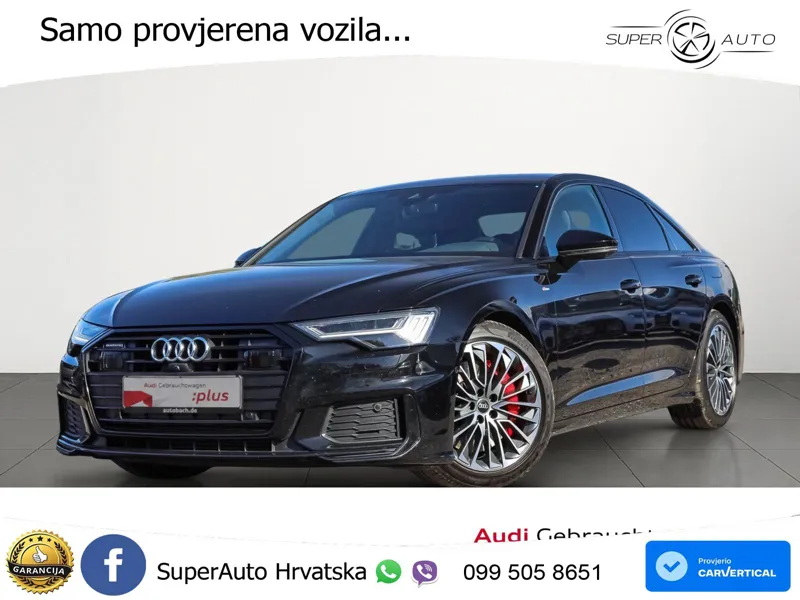 Audi A6 55 TFSIe (367 KS) quattro ultra S tronic S line LED+GR SJED+ACC