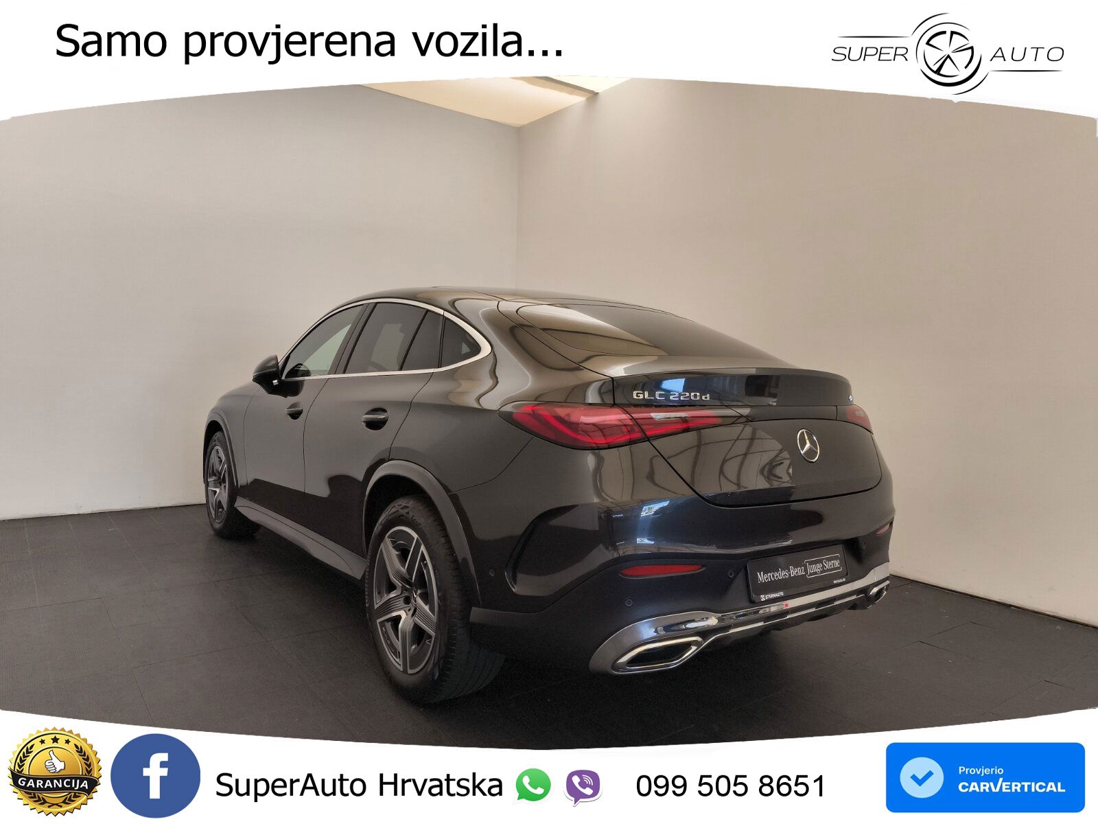 Mercedes GLC Coupe 220d (197 KS) 4MATIC 9G-TRONIC AMG LED+GR SJED+ACC