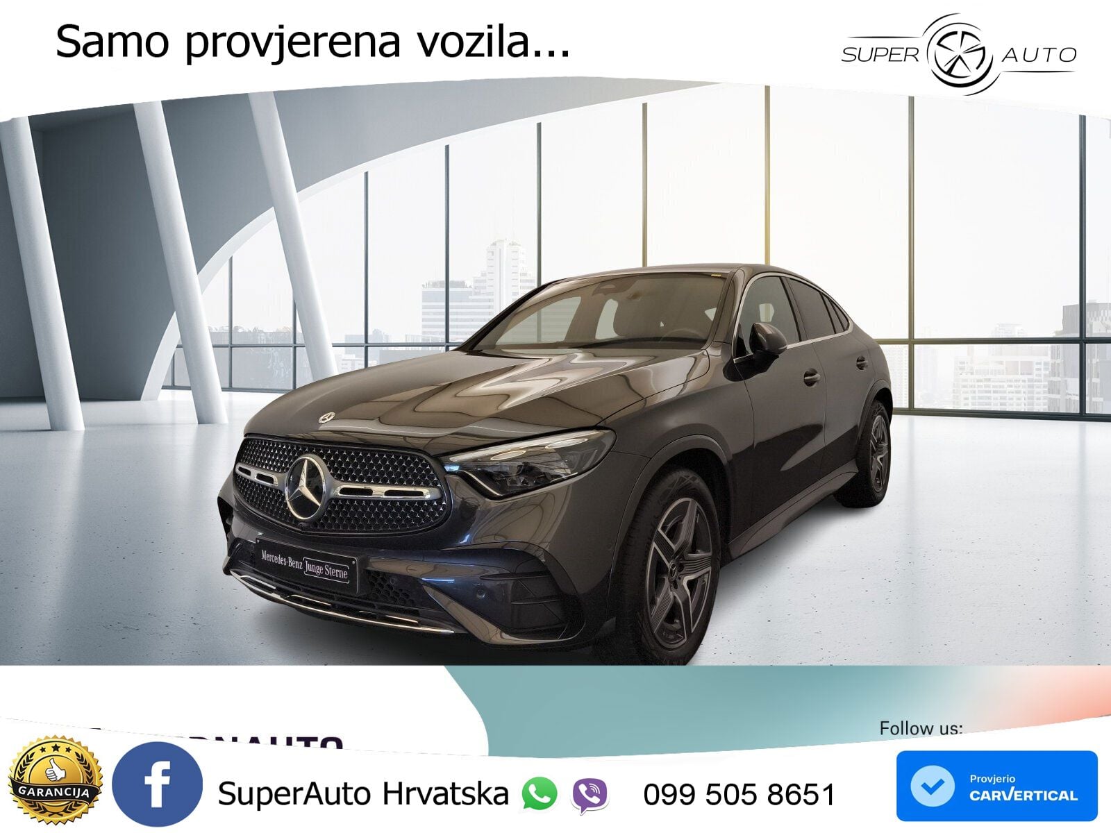 Mercedes GLC Coupe 220d (197 KS) 4MATIC 9G-TRONIC AMG LED+GR SJED+ACC