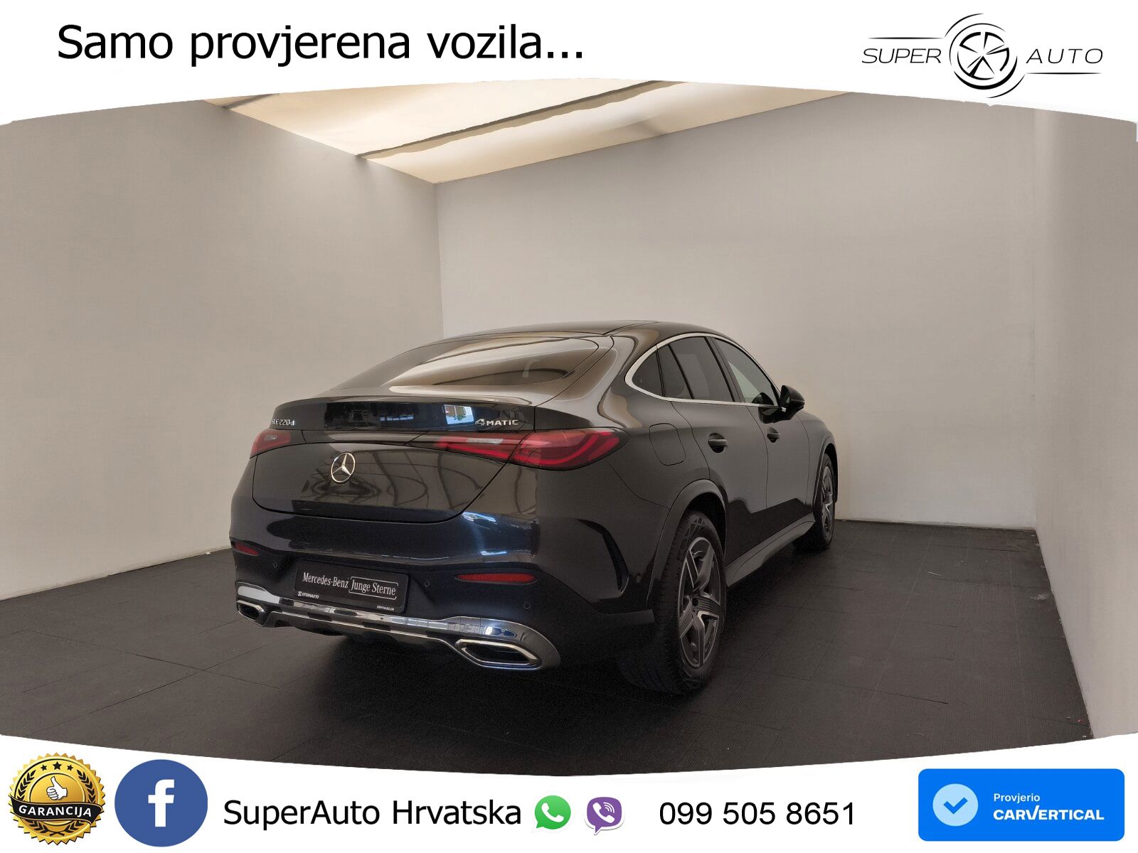 Mercedes GLC Coupe 220d (197 KS) 4MATIC 9G-TRONIC AMG LED+GR SJED+ACC