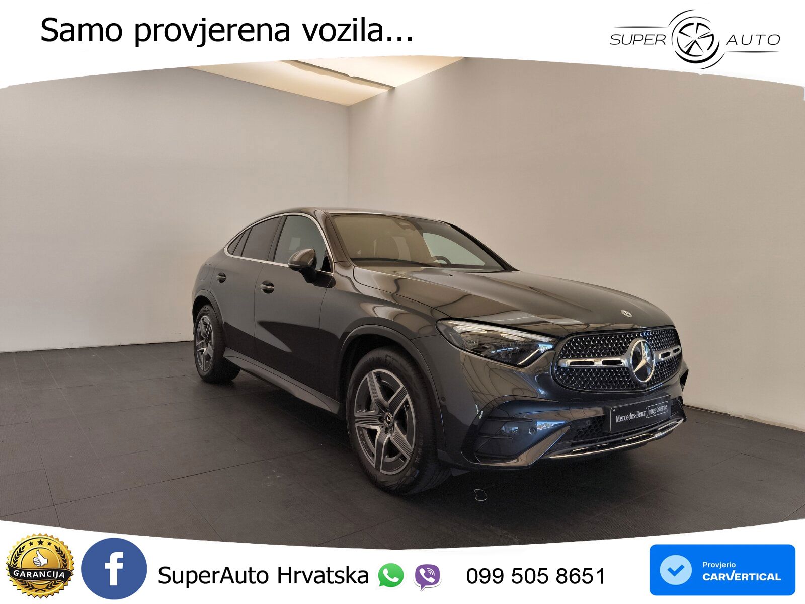 Mercedes GLC Coupe 220d (197 KS) 4MATIC 9G-TRONIC AMG LED+GR SJED+ACC