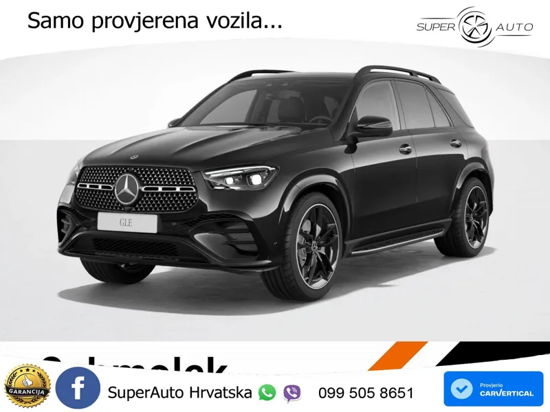 Mercedes GLE 450d (367 KS) EQ Boost 4MATIC 9G-TRONIC AMG ACC+HEAD+GR SJED+360+PANO