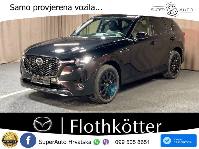 Mazda CX-60 3.3 e-Skyactiv D (254 KS) AWD Automatic MATRIX+GR SJED+KAM