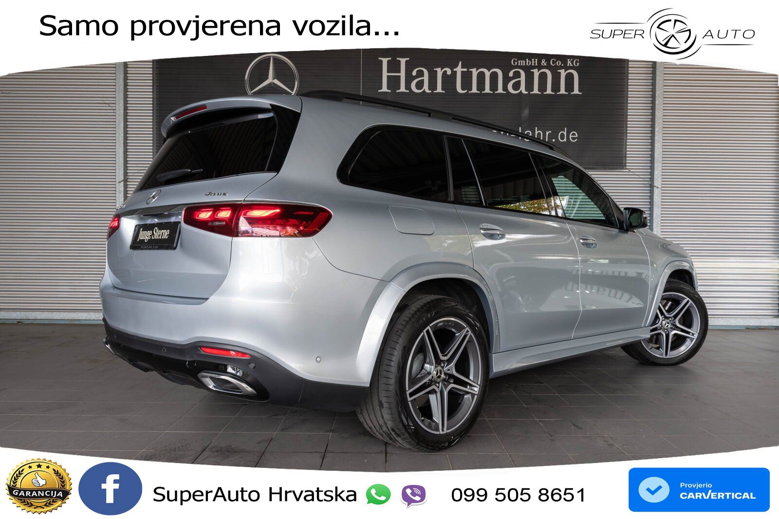 Mercedes-Benz GLS GLS 450d EQ Boost 4MATIC 9G-TRONIC AMG ZRAČNI+ACC+GR SJED+KAM+PANO