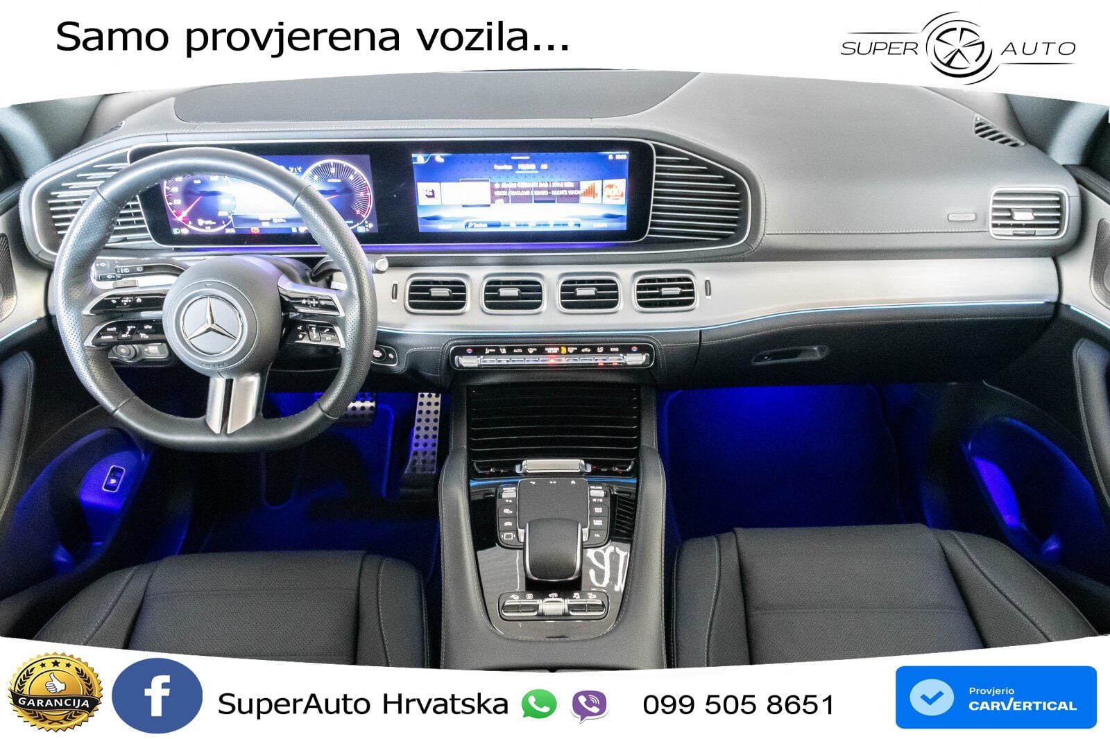 Mercedes-Benz GLS GLS 450d EQ Boost 4MATIC 9G-TRONIC AMG ZRAČNI+ACC+GR SJED+KAM+PANO