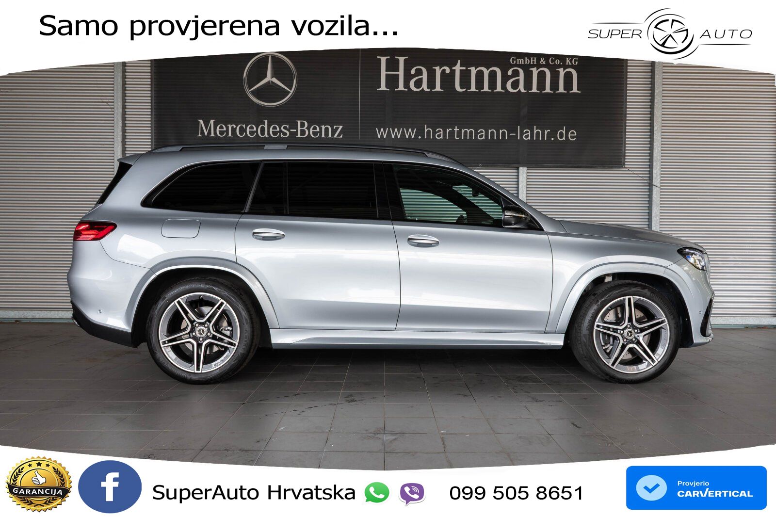 Mercedes-Benz GLS GLS 450d EQ Boost 4MATIC 9G-TRONIC AMG ZRAČNI+ACC+GR SJED+KAM+PANO