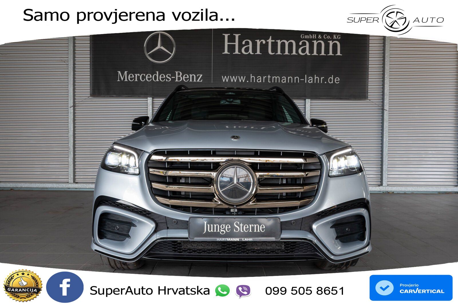 Mercedes-Benz GLS GLS 450d EQ Boost 4MATIC 9G-TRONIC AMG ZRAČNI+ACC+GR SJED+KAM+PANO