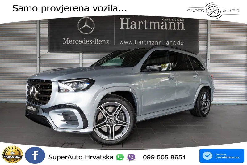Mercedes-Benz GLS GLS 450d EQ Boost 4MATIC 9G-TRONIC AMG ZRAČNI+ACC+GR SJED+KAM+PANO
