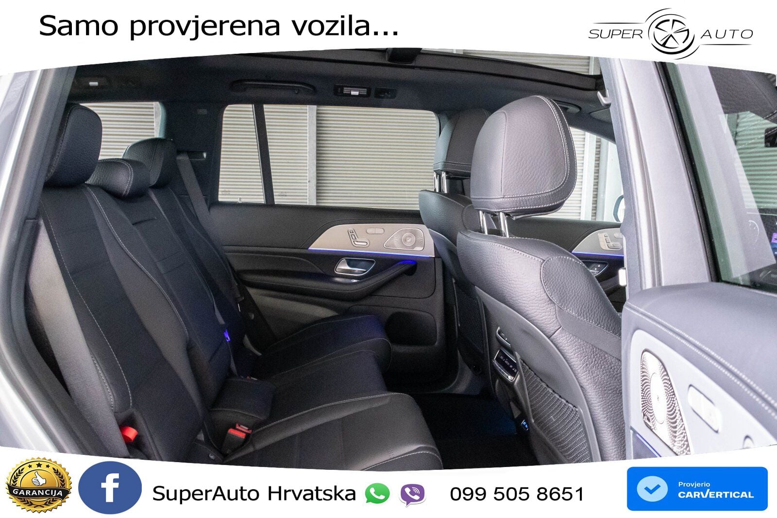 Mercedes-Benz GLS GLS 450d EQ Boost 4MATIC 9G-TRONIC AMG ZRAČNI+ACC+GR SJED+KAM+PANO