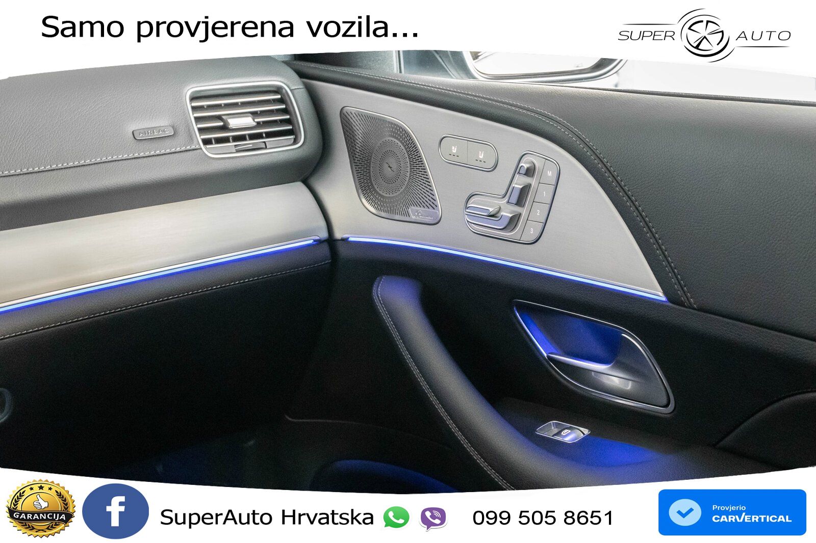 Mercedes-Benz GLS GLS 450d EQ Boost 4MATIC 9G-TRONIC AMG ZRAČNI+ACC+GR SJED+KAM+PANO