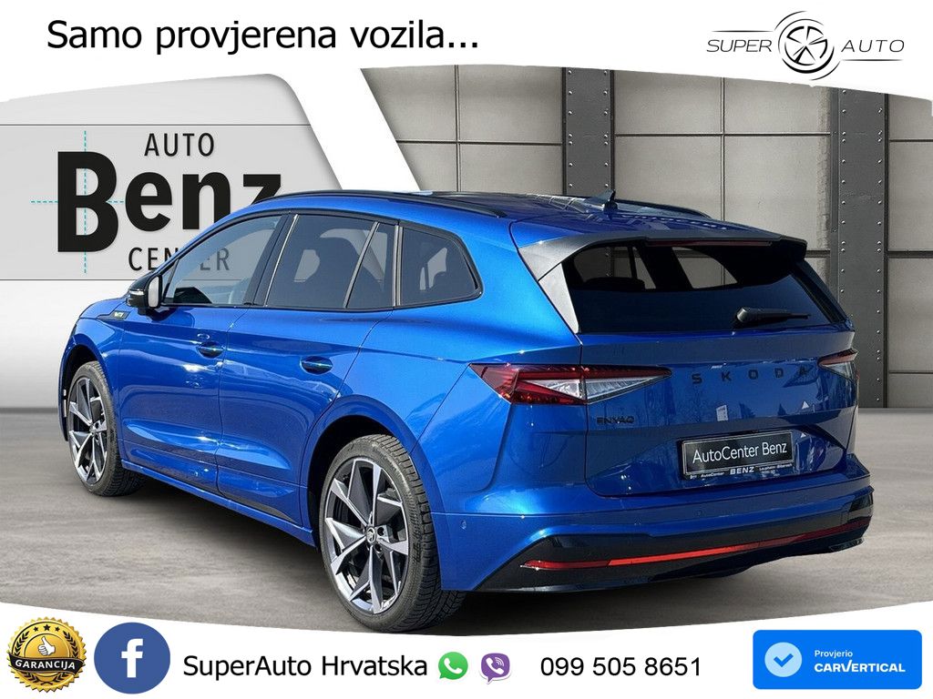Škoda Enyaq iV RS 82 kWh (340 KS) AWD LED+GR SJED+ACC