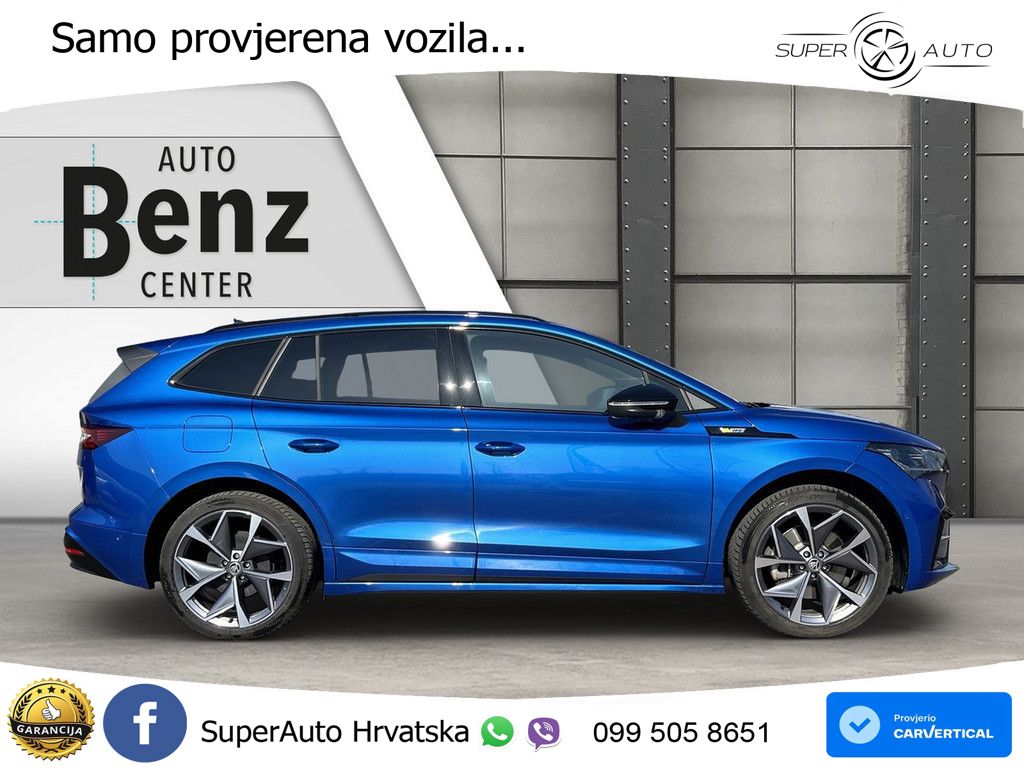 Škoda Enyaq iV RS 82 kWh (340 KS) AWD LED+GR SJED+ACC