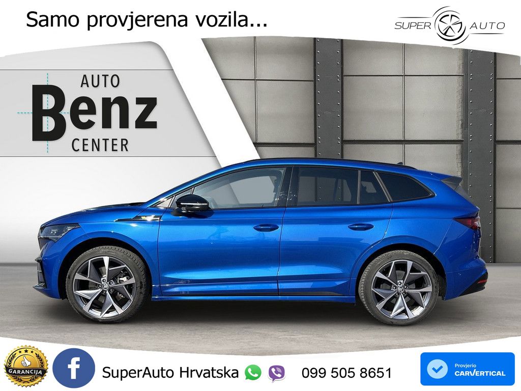 Škoda Enyaq iV RS 82 kWh (340 KS) AWD LED+GR SJED+ACC
