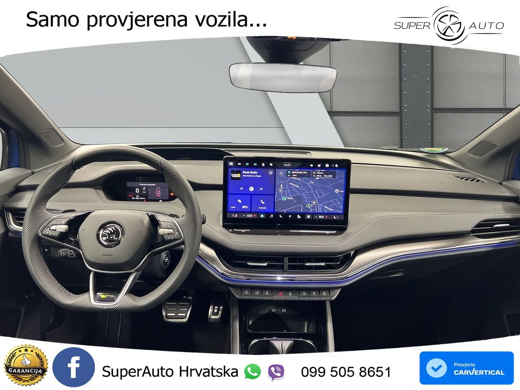 Škoda Enyaq iV RS 82 kWh (340 KS) AWD LED+GR SJED+ACC