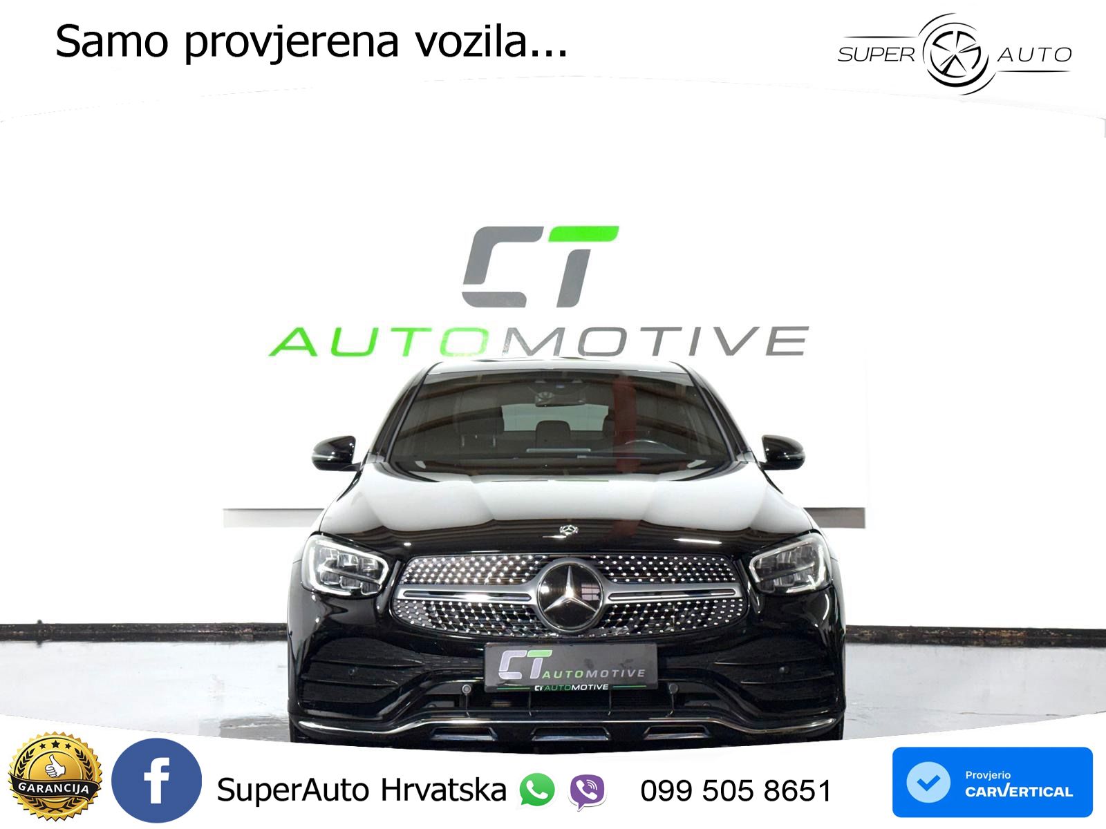 Mercedes GLC Coupe 200d (163 KS) 4MATIC G-TRONIC AMG LED+GR SJED+ACC