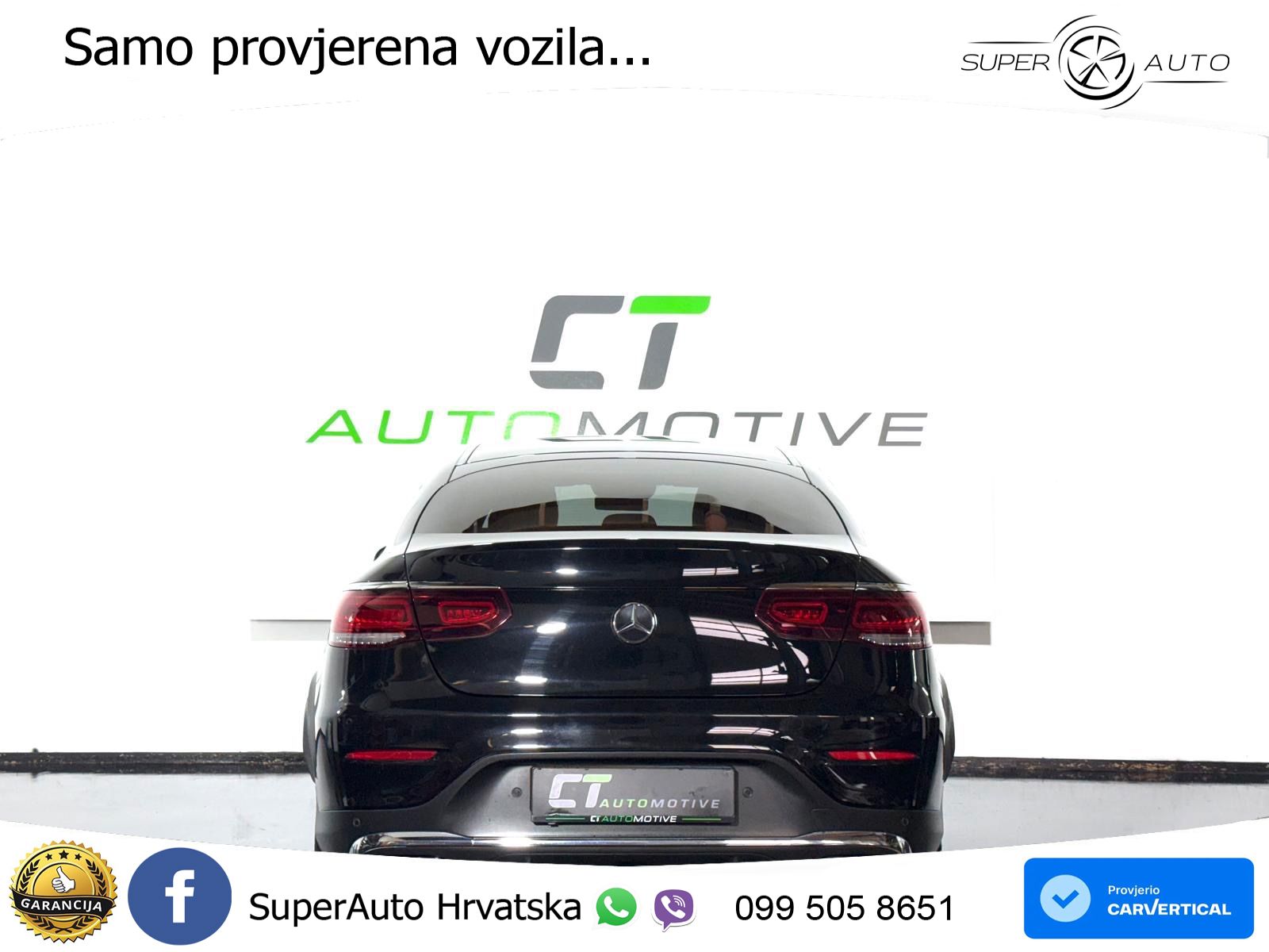 Mercedes GLC Coupe 200d (163 KS) 4MATIC G-TRONIC AMG LED+GR SJED+ACC