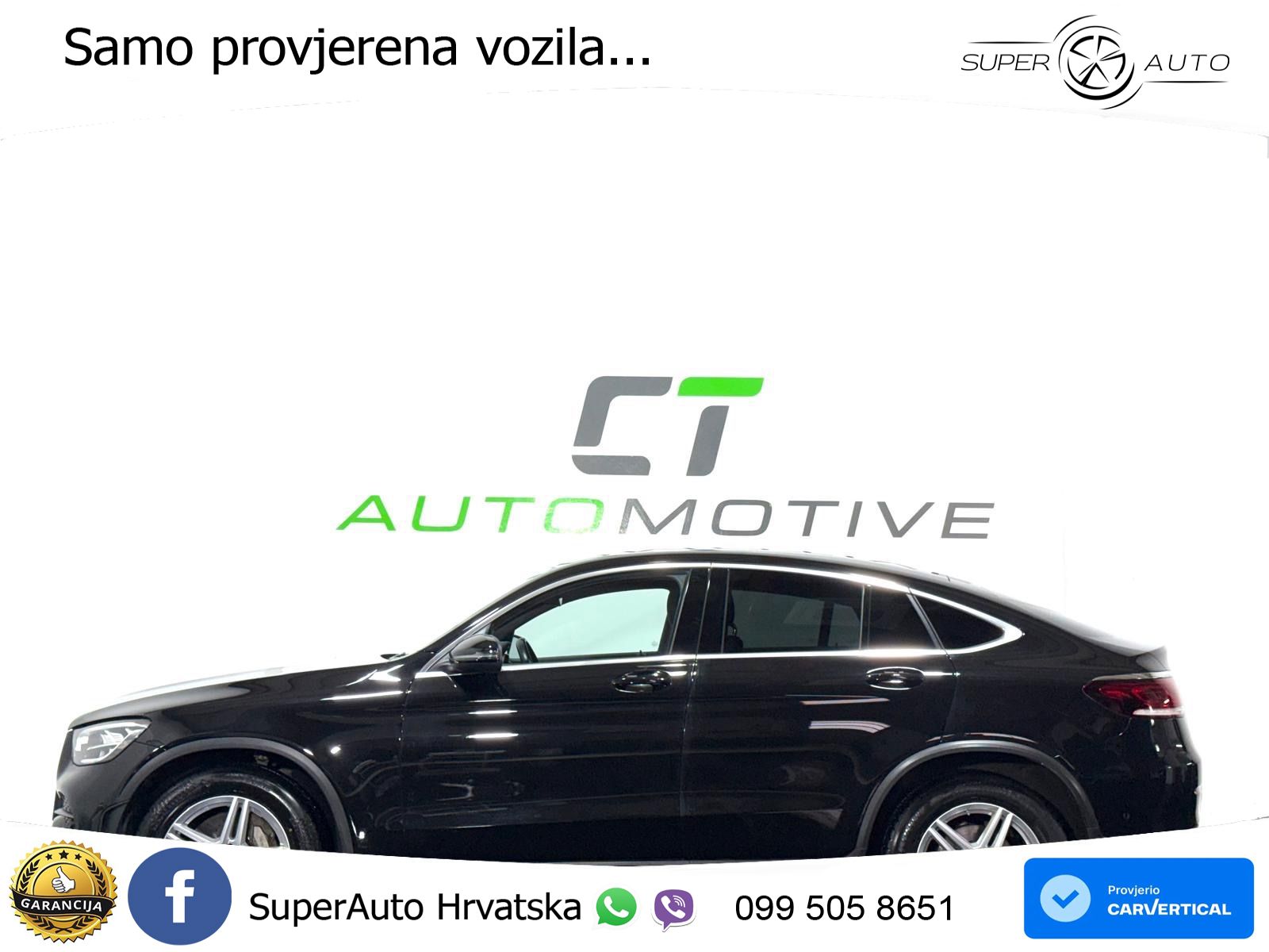 Mercedes GLC Coupe 200d (163 KS) 4MATIC G-TRONIC AMG LED+GR SJED+ACC
