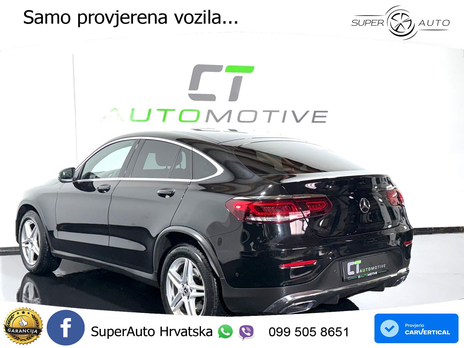 Mercedes GLC Coupe 200d (163 KS) 4MATIC G-TRONIC AMG LED+GR SJED+ACC