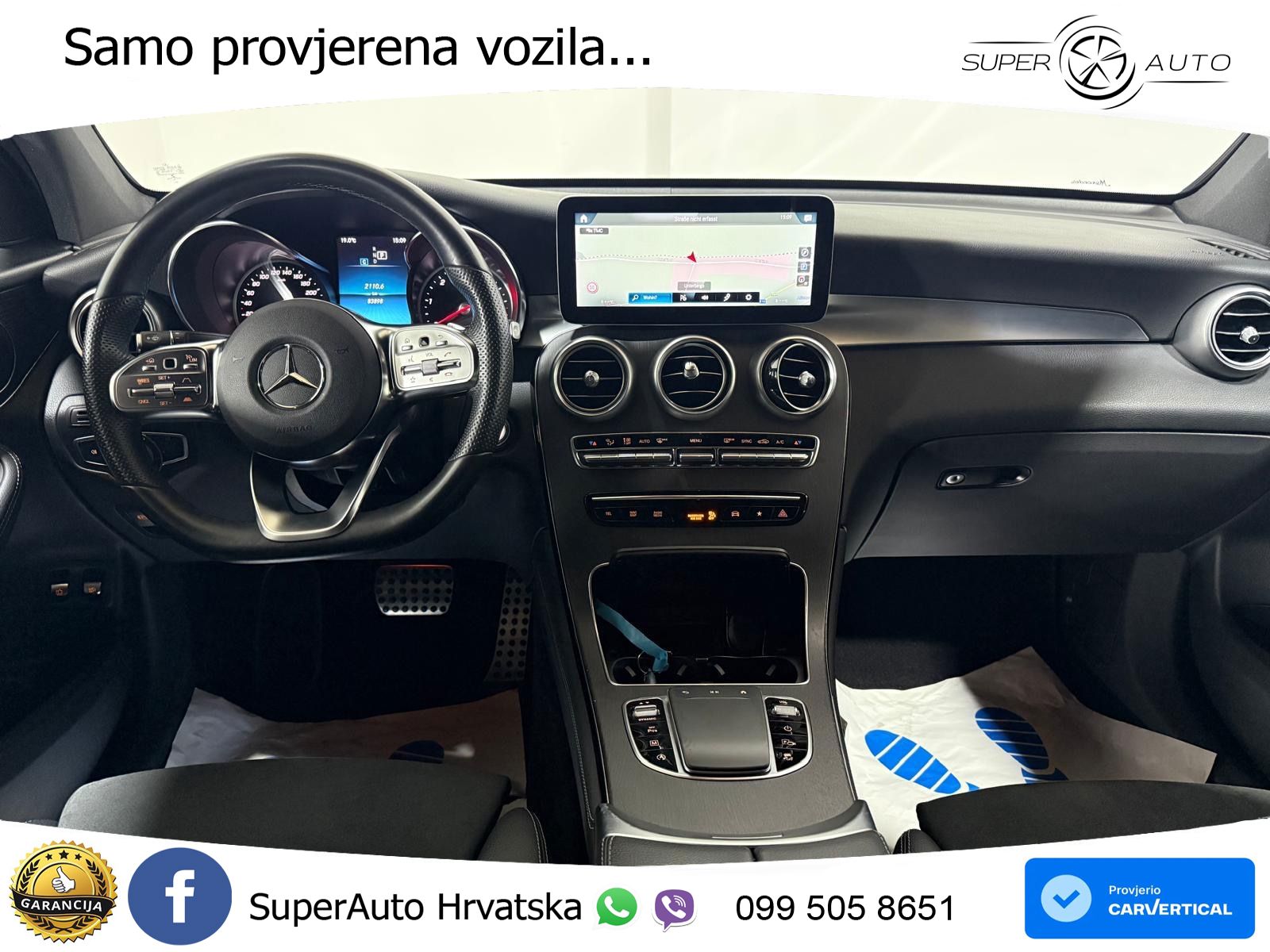 Mercedes GLC Coupe 200d (163 KS) 4MATIC G-TRONIC AMG LED+GR SJED+ACC