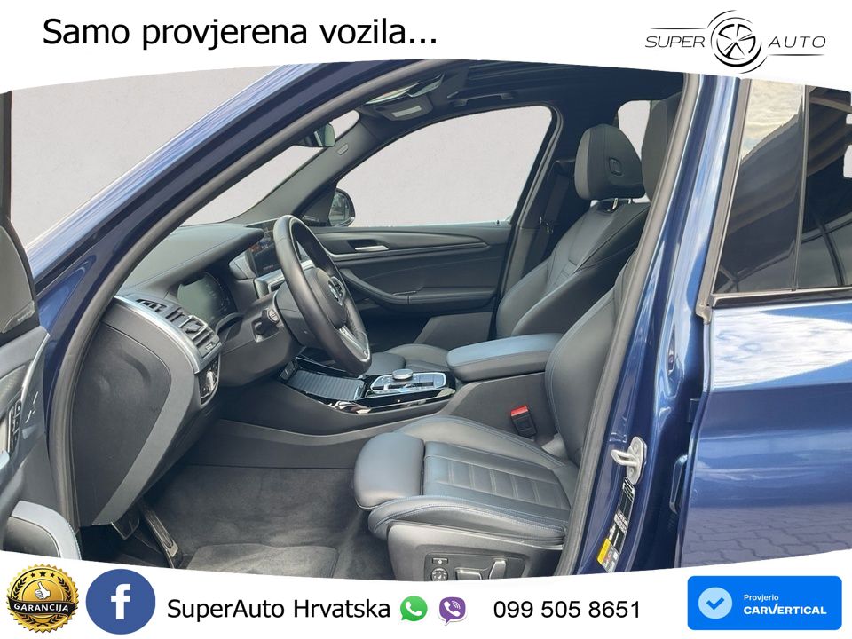 BMW iX3 80 kWh (286 KS) ACC+HEAD+GR SJED+360+PANO