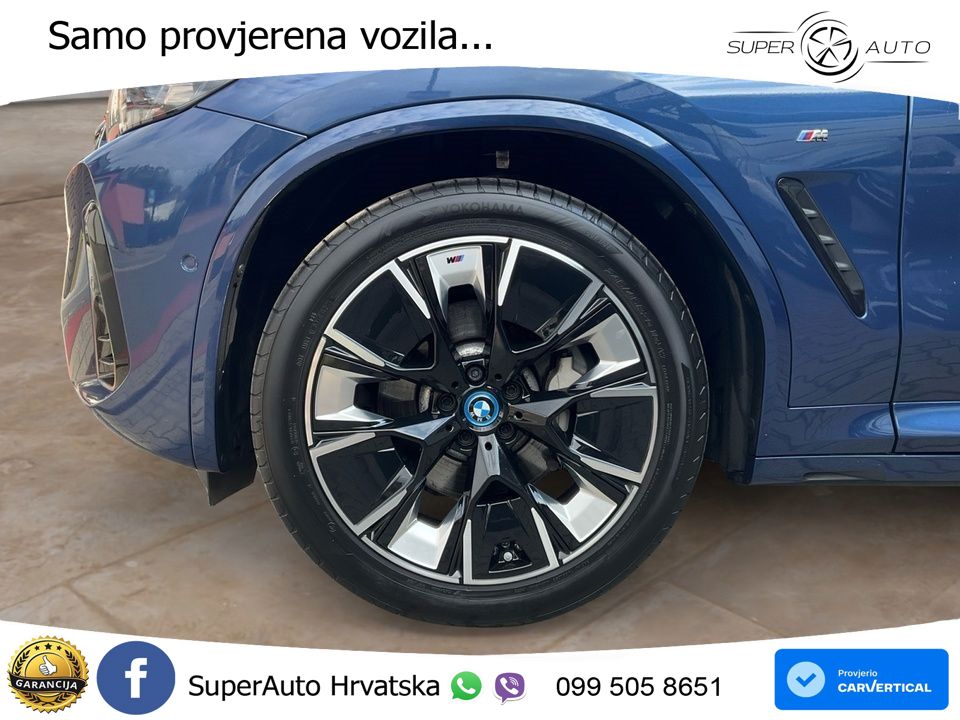 BMW iX3 80 kWh (286 KS) ACC+HEAD+GR SJED+360+PANO
