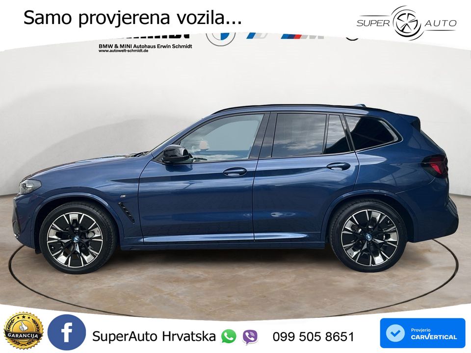 BMW iX3 80 kWh (286 KS) ACC+HEAD+GR SJED+360+PANO