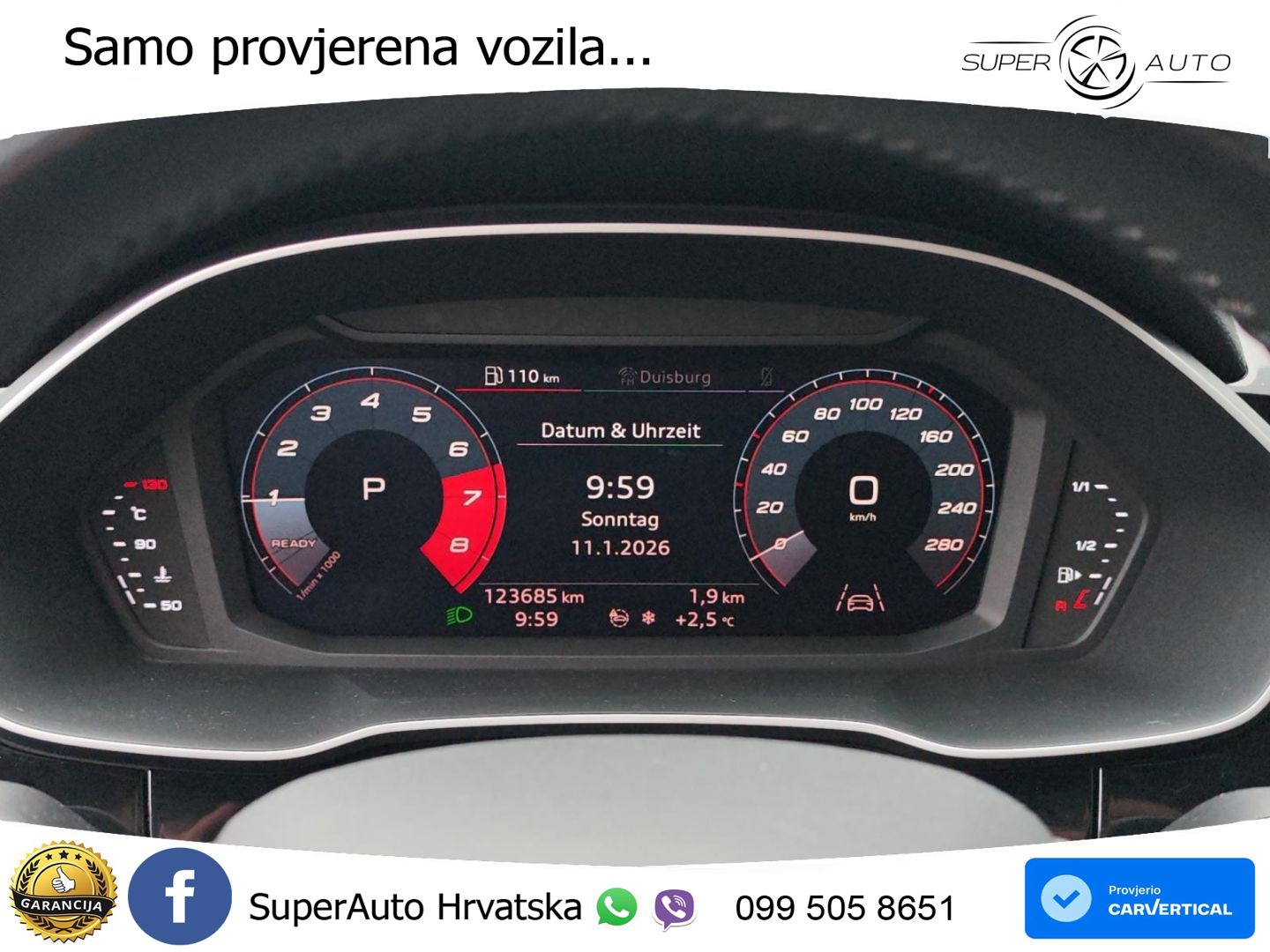 Audi Q3 35 TFSI (150 KS) S tronic advanced LED+GR SJED+ACC