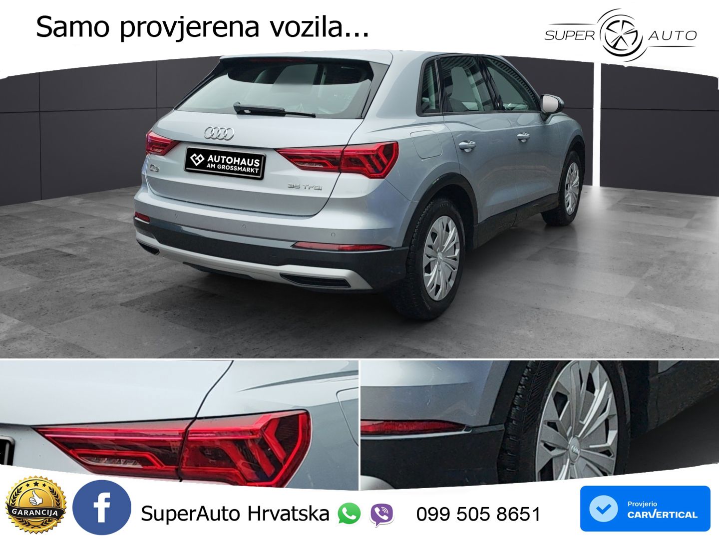 Audi Q3 35 TFSI (150 KS) S tronic advanced LED+GR SJED+ACC