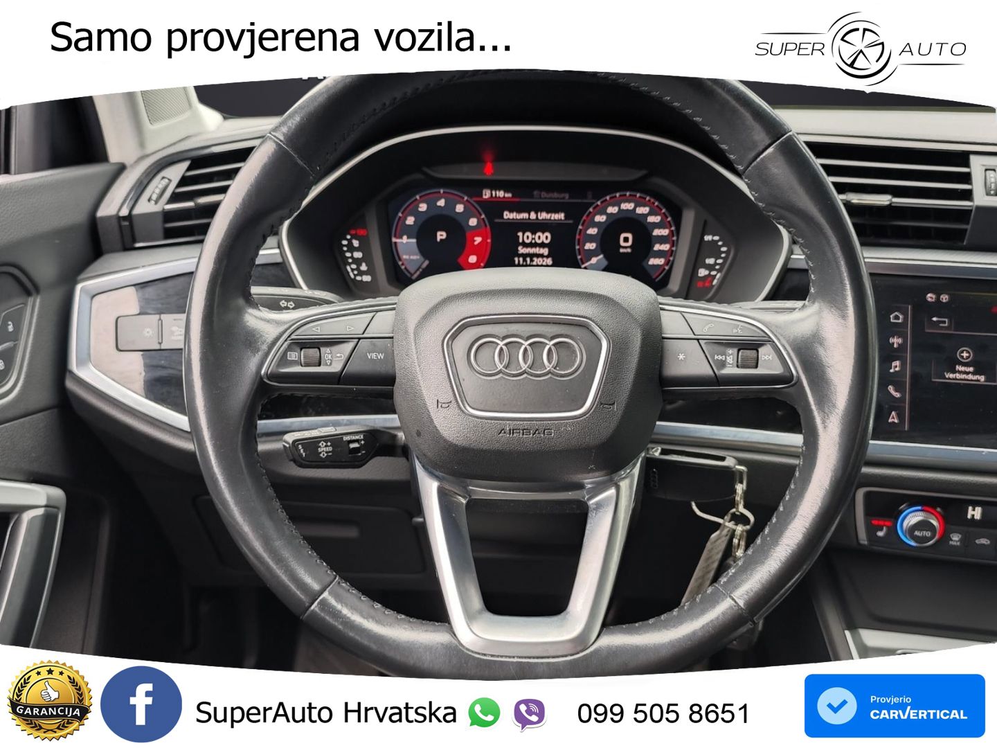Audi Q3 35 TFSI (150 KS) S tronic advanced LED+GR SJED+ACC