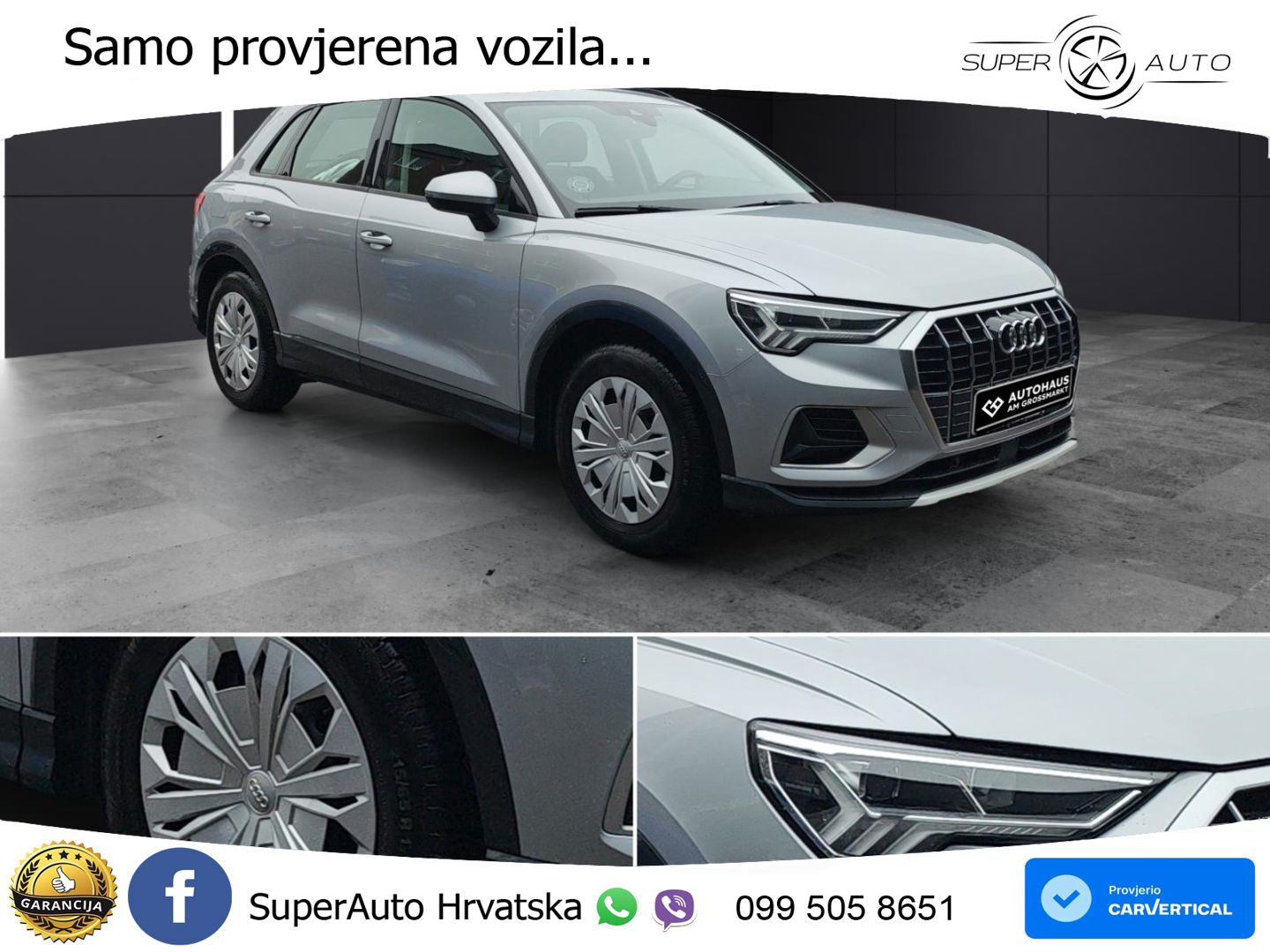 Audi Q3 35 TFSI (150 KS) S tronic advanced LED+GR SJED+ACC