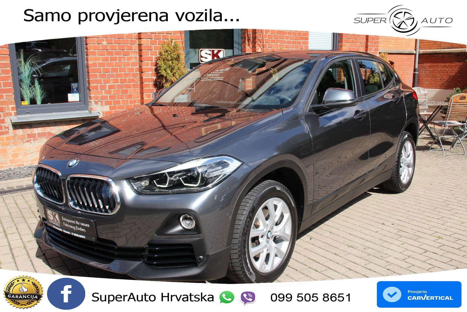 BMW X2 sDrive18i Manual Advantage LED+GR SJED+ACC