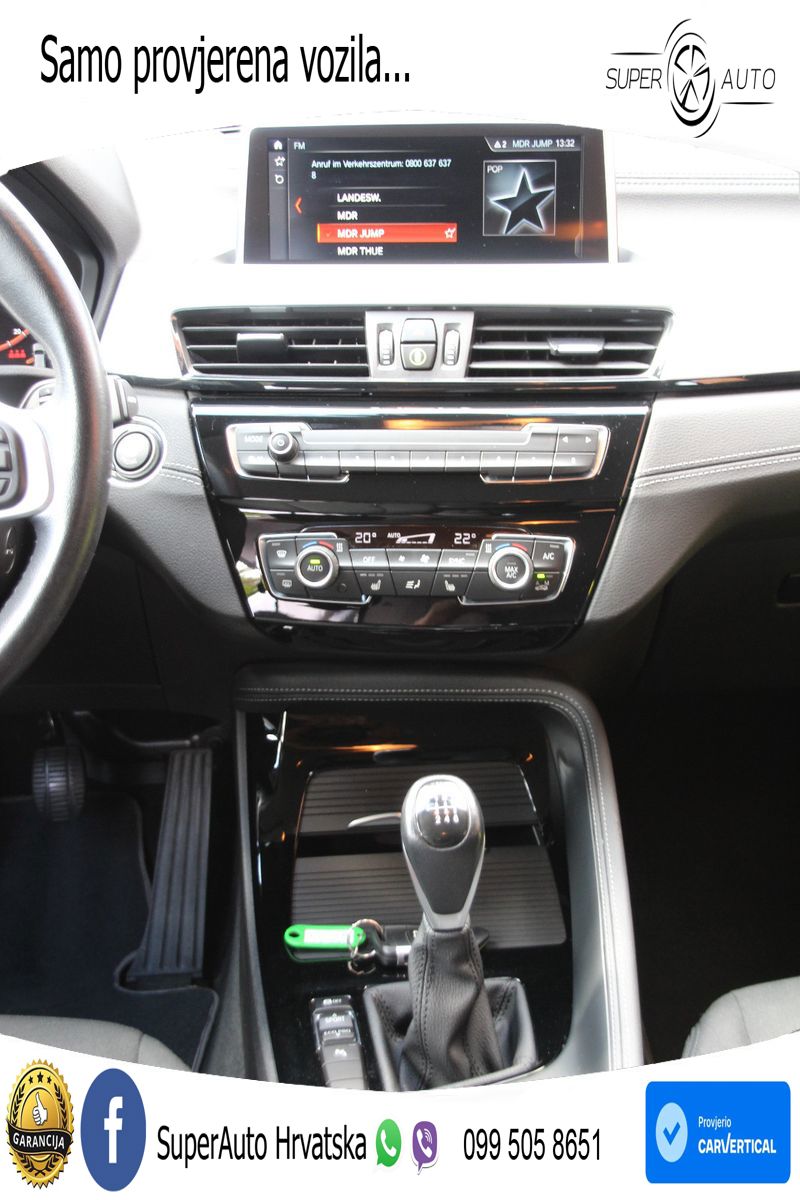 BMW X2 sDrive18i Manual Advantage LED+GR SJED+ACC