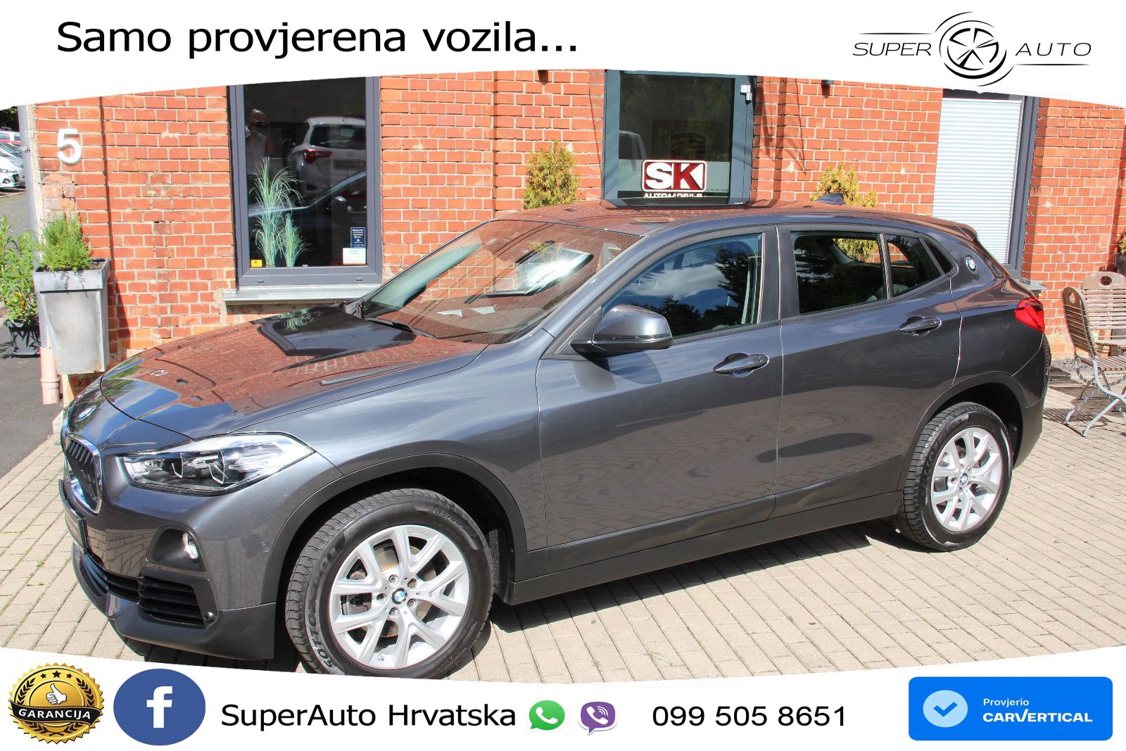 BMW X2 sDrive18i Manual Advantage LED+GR SJED+ACC