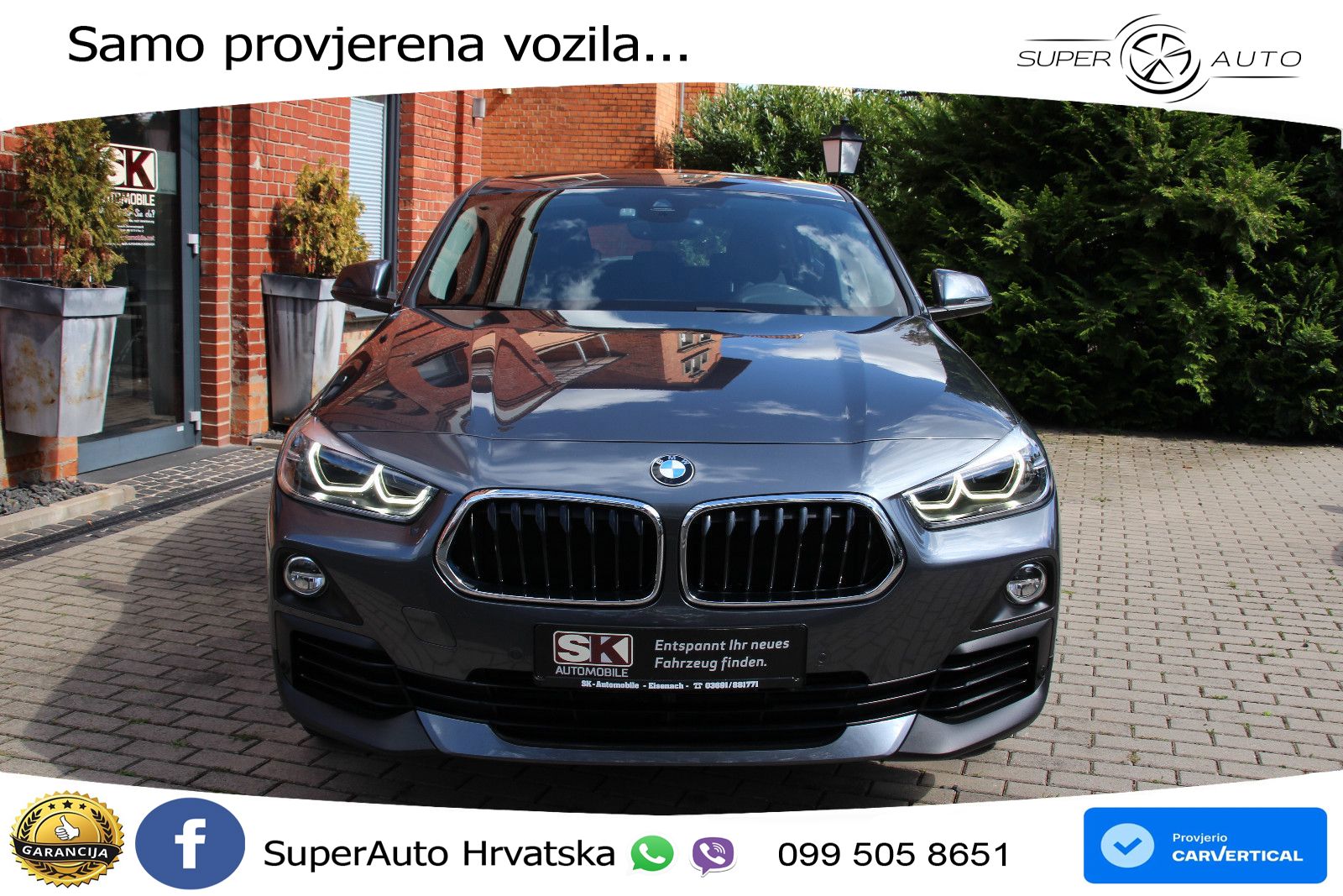BMW X2 sDrive18i Manual Advantage LED+GR SJED+ACC