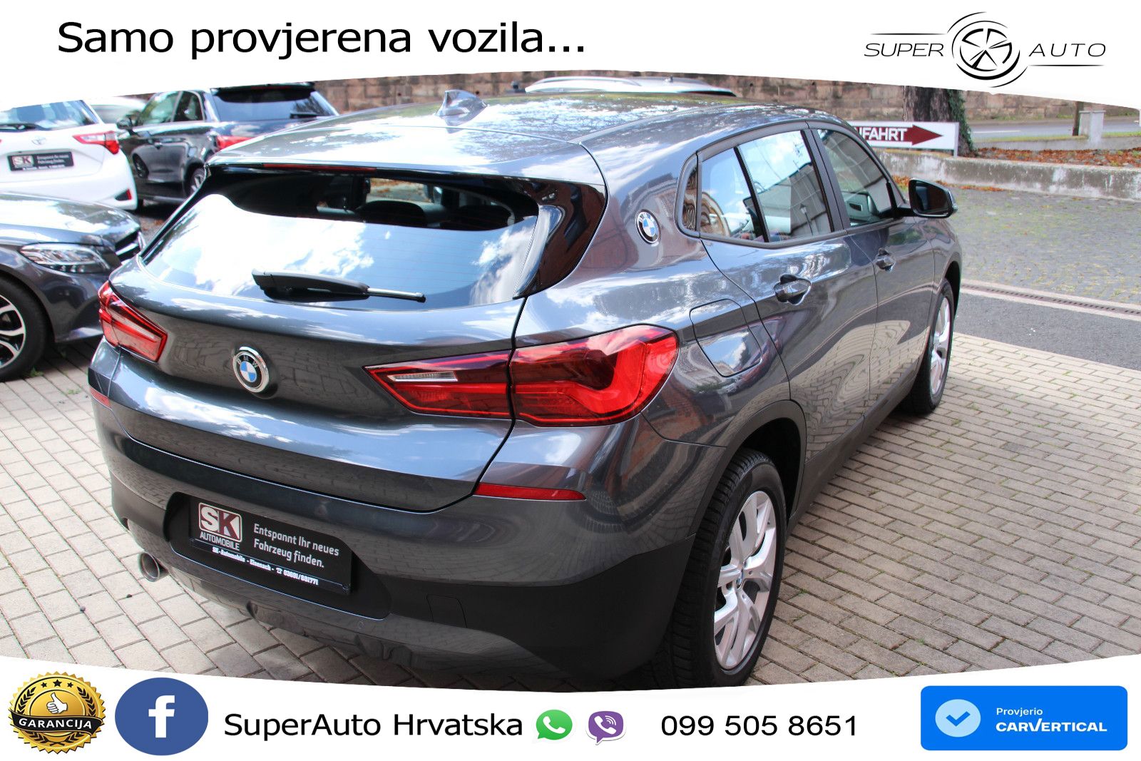 BMW X2 sDrive18i Manual Advantage LED+GR SJED+ACC