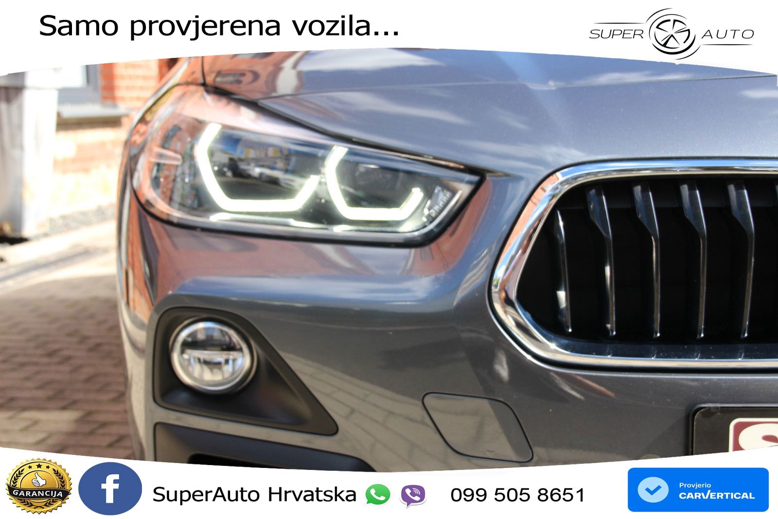 BMW X2 sDrive18i Manual Advantage LED+GR SJED+ACC