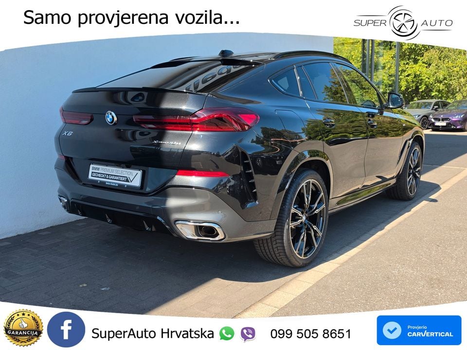 BMW X6 40d (352 KS) xDrive Steptronic M Sport LED+GR SJED+ACC