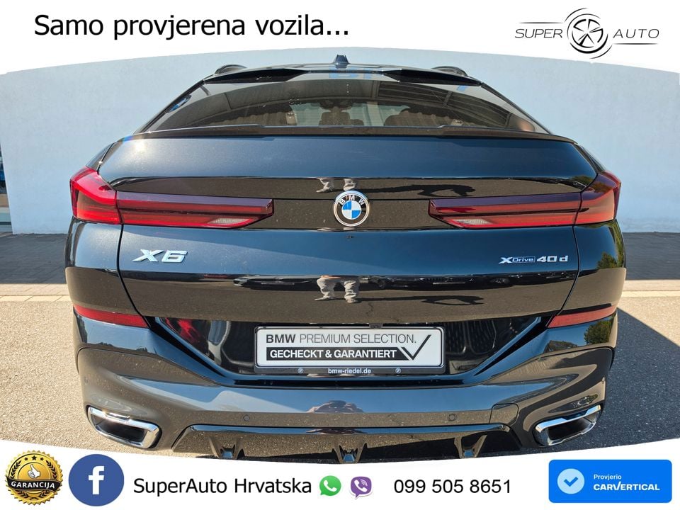 BMW X6 40d (352 KS) xDrive Steptronic M Sport LED+GR SJED+ACC