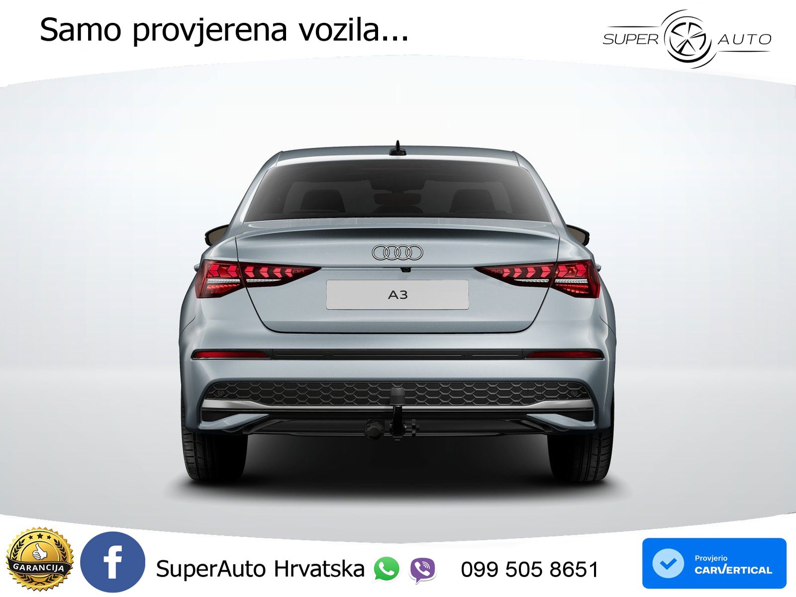 Audi A3 Limuzina 30 TFSI (116 KS) S tronic advanced LED+GR SJED+ACC