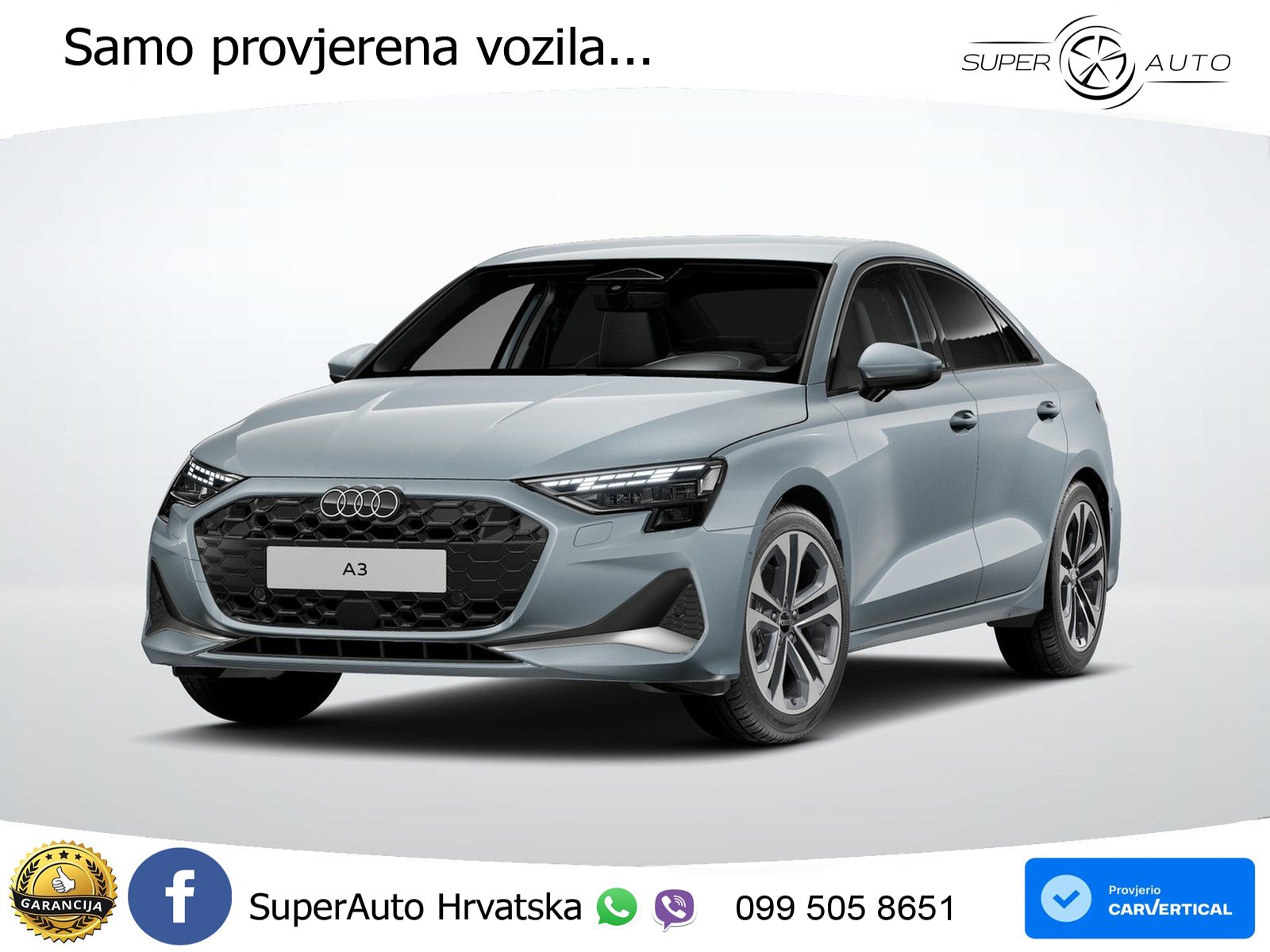 Audi A3 Limuzina 30 TFSI (116 KS) S tronic advanced LED+GR SJED+ACC