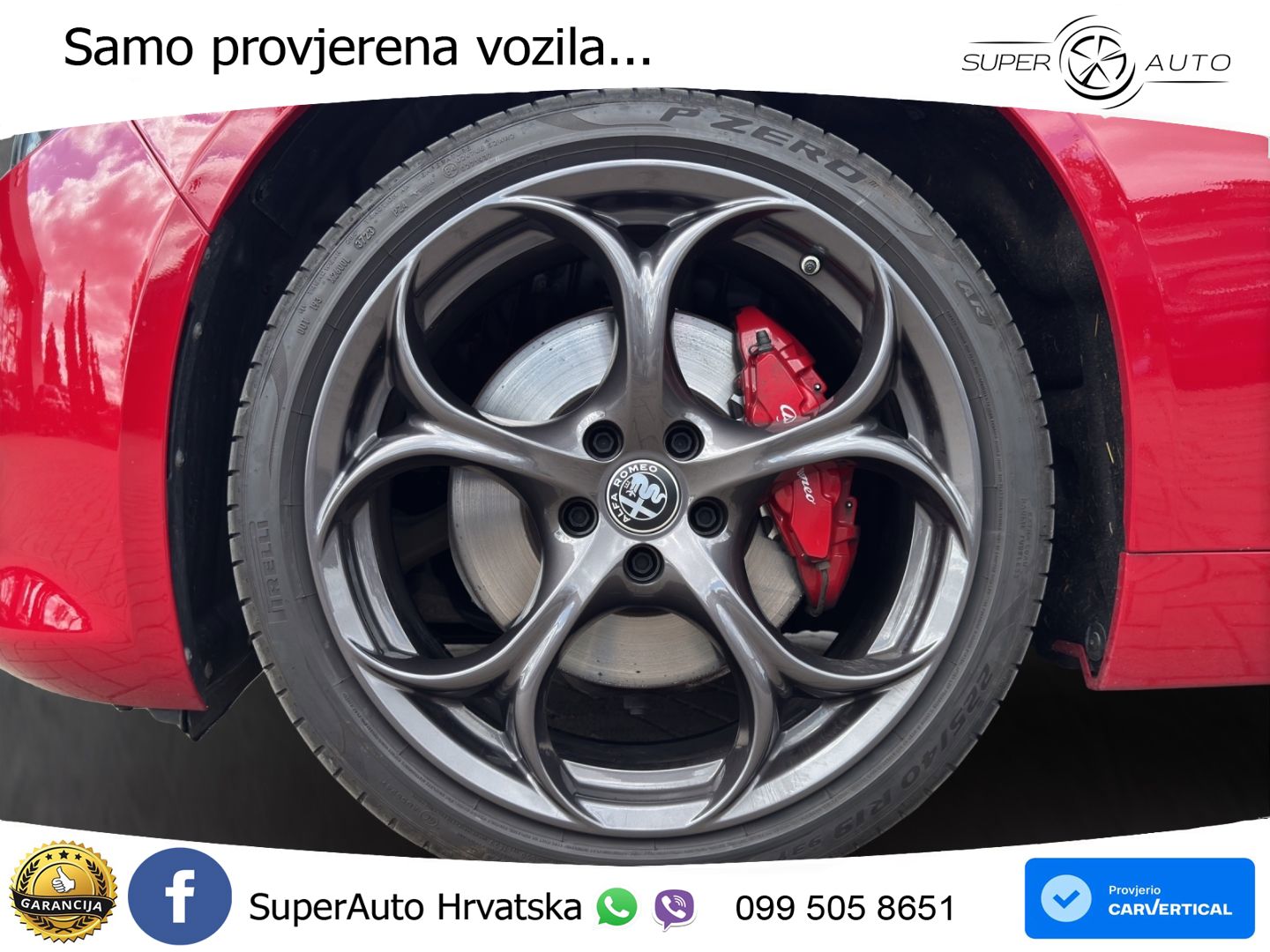 Alfa Romeo Giulia 2.0 Turbo (280 KS) Q4 Automatic LED+GR SJED+ACC