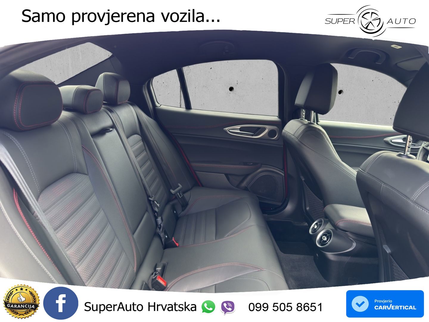 Alfa Romeo Giulia 2.0 Turbo (280 KS) Q4 Automatic LED+GR SJED+ACC